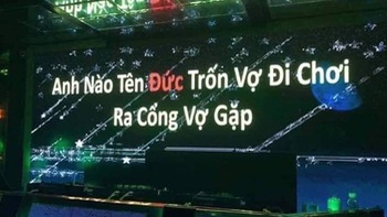 Ảnh vui 5-1: 'Đức hư thế, đi chơi không báo vợ để vợ đi tìm'