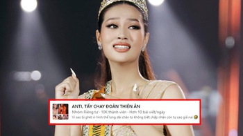 Xuất hiện group anti fan hoa hậu Thiên Ân vô cùng hùng hậu