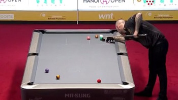 Siêu phẩm khó tin của Jayson Shaw ở chung kết Hanoi Open Pool Championship 2023