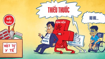 Bệnh viện thiếu thuốc, bệnh nhân xanh mặt