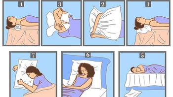 Cách ngủ gối tiết lộ những bí mật vô cùng nhạy cảm về bạn