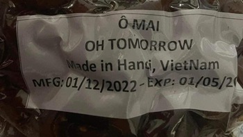 Ảnh vui 13-12: Hóa ra ô mai là 'oh tomorrow'