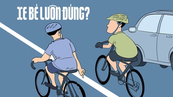 Đi xe đạp khỏi cần học luật?