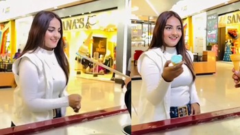 Người đàn ông bán kem Thổ Nhĩ Kỳ bị cô gái cho ăn cú lừa