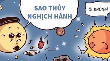 Quẻ bói 'Sao Thủy nghịch hành'