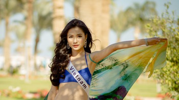 Nguyễn Thanh Hà đọ sắc cùng người đẹp các nước tại 'Miss Eco International 2023'