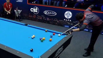 Màn đấu trí kinh điển của Dương Quốc Hoàng và Zielinski ở bán kết giải pool 10 bi Las Vegas Open