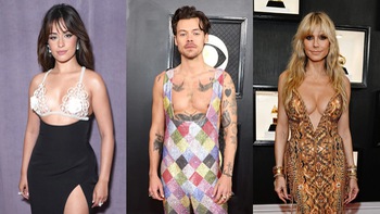 Muôn kiểu khoe ngực trên thảm đỏ Grammy 2023