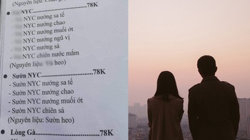 Ảnh vui 11-3: Menu quán ăn có đặc sản 'người yêu cũ'