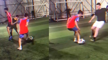 Chàng trai rê bóng ghi bàn như Messi