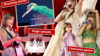 Taylor Swift 'bơi lội' như tiên cá trong show diễn để đời The Eras tour