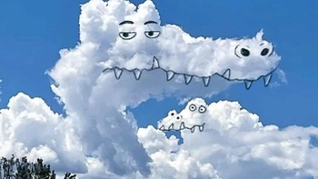 'Cười tít mắt' với đại hội muông thú trên bầu trời