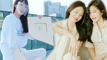 Davichi nhận nút vàng YouTube, Kang Min Kyung quyết 'cưa đôi' cho Lee Hae Ri