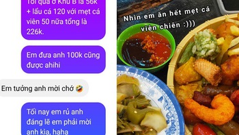 Chàng sinh viên cưa đôi bill hẹn hò 226.000 đồng vì bạn gái ăn nhiều