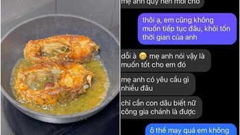 Cô gái từ chối làm dâu vì mẹ chồng tương lai soi chuyện chặt gà