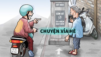 Chuyện về những vỉa hè rộng... tày gang