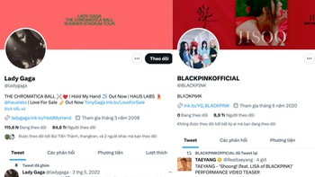 Blackpink, Lady Gaga... bị Twitter 'thổi bay' vì quên trả phí