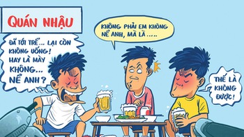 Quán nhậu cuối tuần: Vào ba, ra bảy!