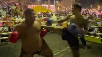 Video hài nhất tuần qua: Võ sĩ knock out vì màn 'so tài không cân ký'