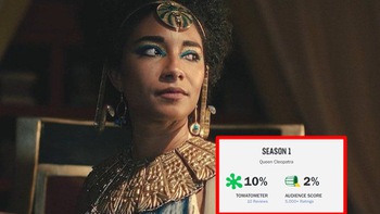 Phim 'Queen Cleopatra' bị ném 'cà chua thối' nhiều kỷ lục