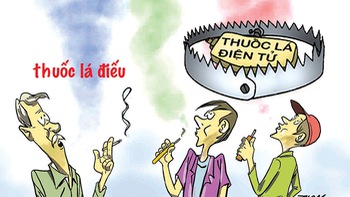 Thuốc lá điện tử 'bắt cóc' thế hệ trẻ