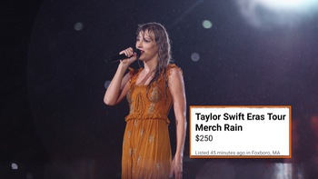 Nước mưa ở concert của Taylor Swift được rao bán với giá hơn 5 triệu đồng