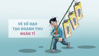 Vé số dạo tạo doanh thu ngàn tỉ