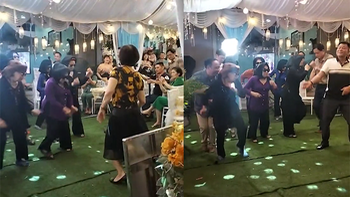 Các cụ bà nhảy cực sung trong đám cưới khiến ai xem cũng yêu đời