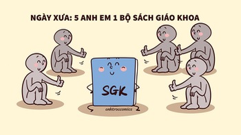 Sách giáo khoa xưa và nay