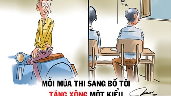 Phụ huynh: Mùa thi đi qua, nỗi lo còn đó