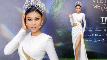 Á hậu Thạch Thu Thảo hướng dẫn cho thí sinh Miss Earth Vietnam 2023