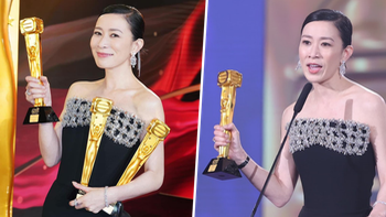 Xa Thi Mạn càn quét giải tại Lễ trao giải TVB, phá kỷ lục 3 lần được Thị hậu