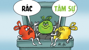 3 bịch rác tâm sự thầm kín