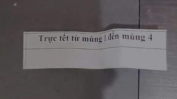 Ảnh vui 29-1: Bốc thăm trúng 'trực Tết' tại buổi Year End Party