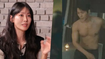 'Ác nữ' Kim So Yeon 'ghen' vì ông xã Lee Sang Woo hôn người khác