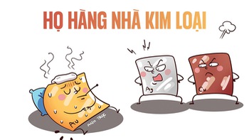 Chuyện sức khỏe họ hàng nhà kim loại