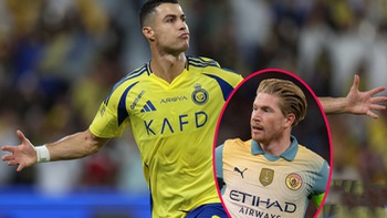 Ronaldo thúc Al Nassr 'bơm tiền' mua bằng được Bruyne