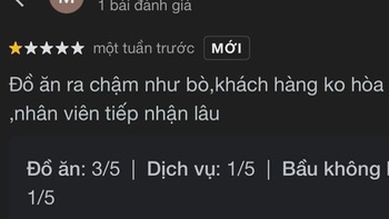 Ảnh vui 9-10: Đánh giá 1 sao của khách hàng khiến chủ quán áp lực