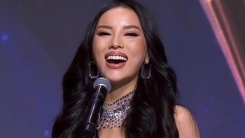 Nụ cười cứng đơ của Kỳ Duyên bị bàn tán sau dừng chân top 30 'Miss Universe'