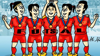 Futsal nữ Việt Nam vô địch Đông Nam Á, HLV Thái Lan cũng chúc mừng