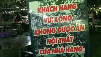 Ảnh vui 26-11: Quý khách vui lòng 'đọc kỹ trước khi sử dụng'