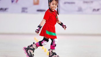 Fan trầm trồ VĐV nhí chinh phục Giải Roller Sports TP.HCM 2025