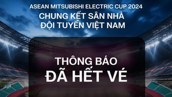 Sập hệ thống bán vé online chung kết lượt đi ASEAN Cup ở Việt Nam