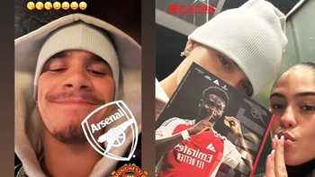 Nhà David Beckham 'chia phe' sau trận Man Utd thua Arsenal