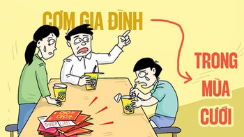 Cơm gia đình trong mùa cưới: Đầu tuần cầm hơi, cuối tuần ăn chơi