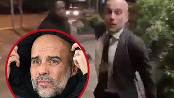 Lộ clip Pep Guardiola suýt đánh nhau với CĐV ngoài đường