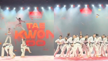 APT. dance phiên bản taekwondo siêu cuốn