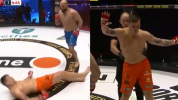 Võ sĩ MMA bỗng 'hóa điên' nhảy múa sau khi bị knock out