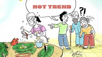 Hot trend vào bánh Tết, các cụ lo ngay ngáy