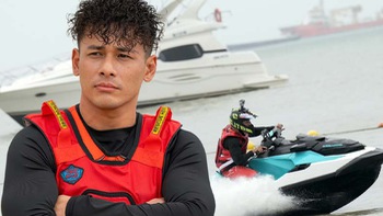 Tỏa sóng đam mê Aquabike: Tùng Min vào chung kết, bị nghi 'cố tình té ngã'?